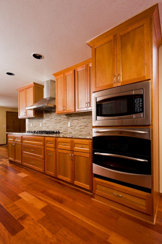 Cherry Cabinet Refacing in Carmel, IN