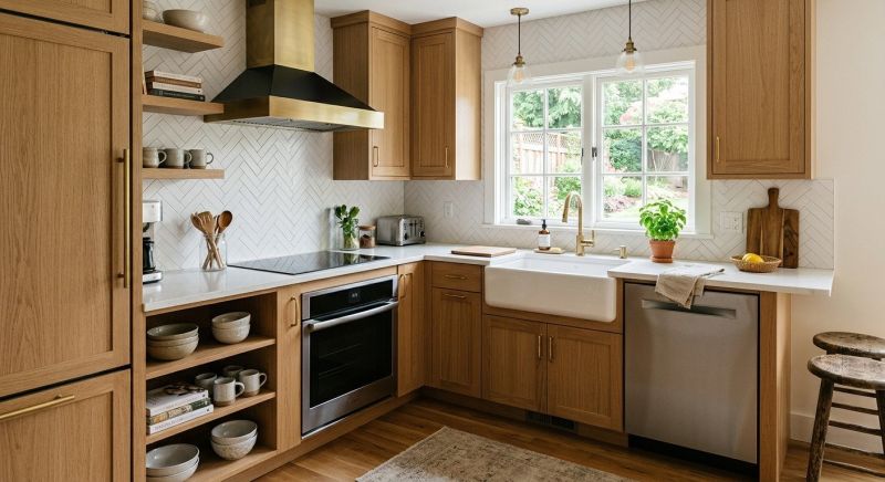 Cherry Cabinet Remodeling in Marysville, OH