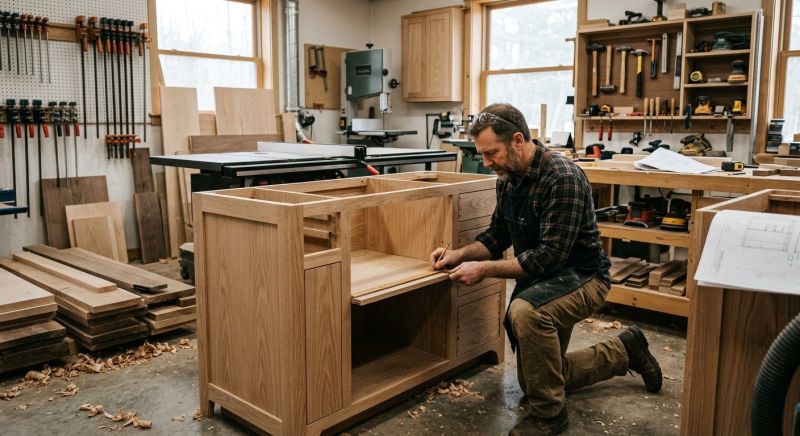 Custom Cabinet Building in Bloomington, IN