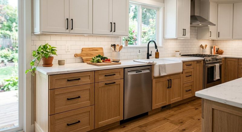 Kitchen Cabinets Refacing in Lafayette, IN
