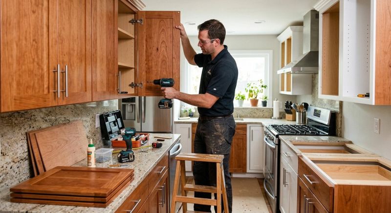 Kitchen Cabinets Refacing in Muncie, IN