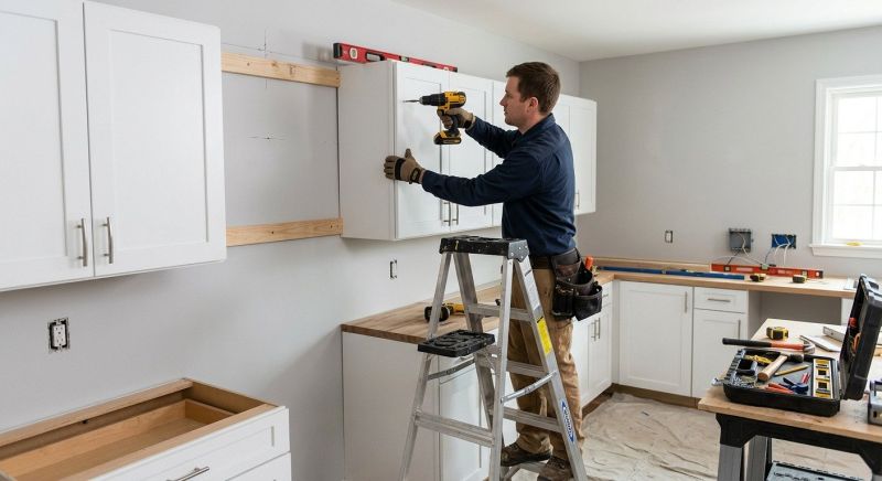 Kitchen Cupboard Installation in Bloomington, IN