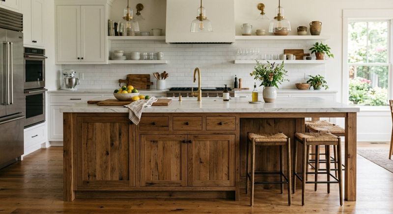 Kitchen Island Construction in Carmel, IN