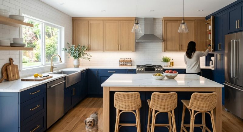 Kitchen Island Installation in Terre Haute, IN