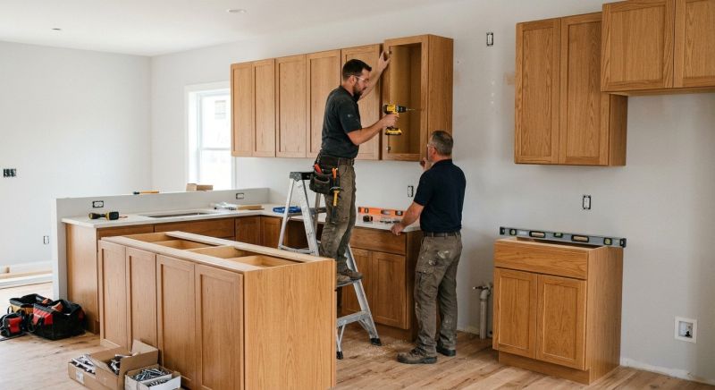 New Cabinets Installation in Carmel, IN