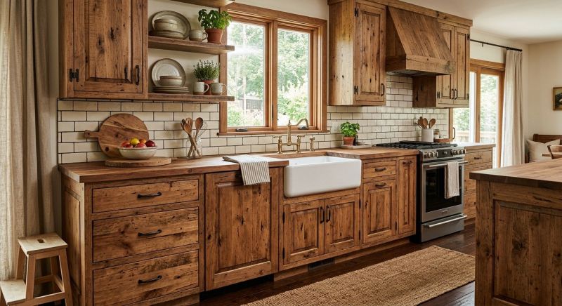 Rustic Cabinets Installation in Kokomo, IN