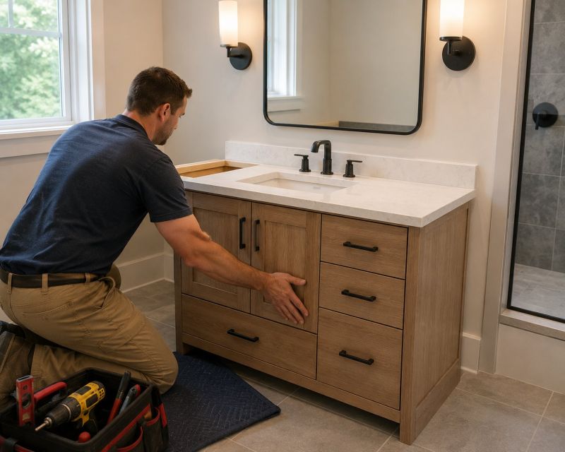 Vanity Installation in Terre Haute, IN