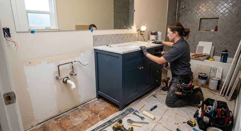 Vanity Remodeling in Kokomo, IN